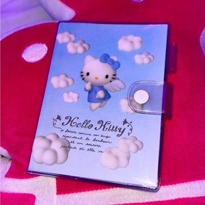 Hello Kitty Blue Angel Notebook